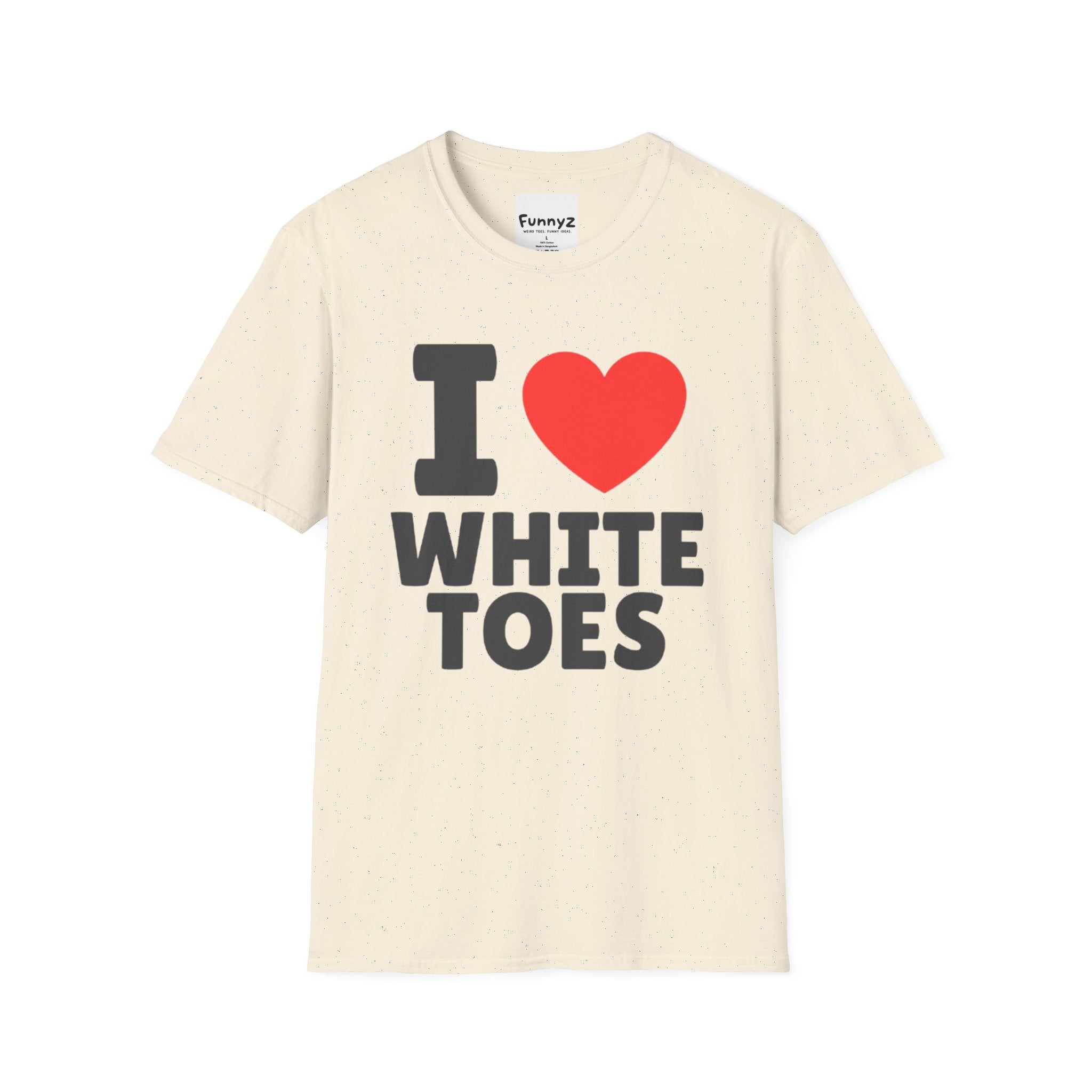 I Love White Toes T-Shirt