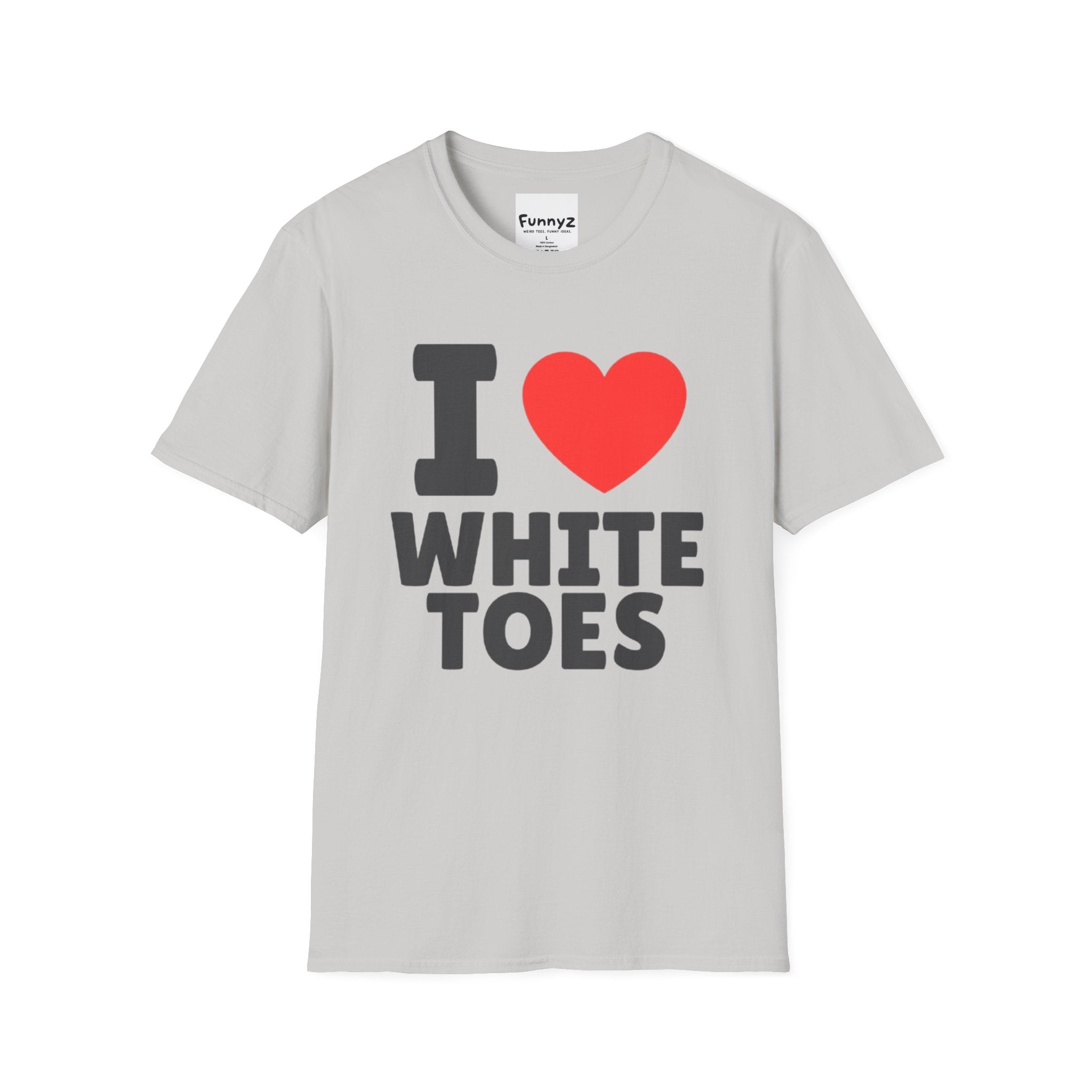 I Love White Toes T-Shirt